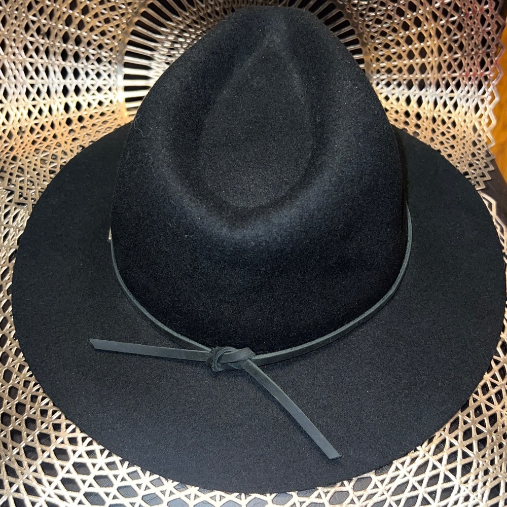 Brixton Black Wool Fedora - Picture 7 of 7
